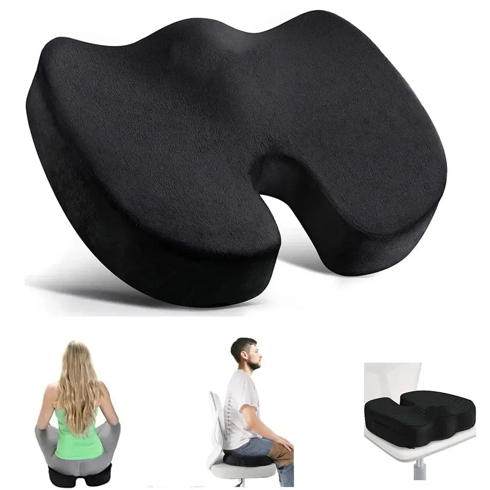 Coussin de Siège Orthopédique en Mousse Mémoire