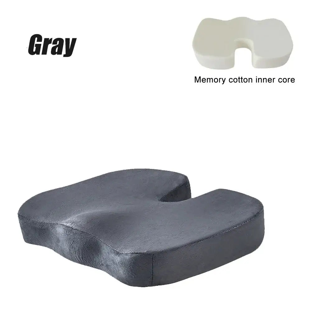 Coussin de Siège Orthopédique en Mousse Mémoire