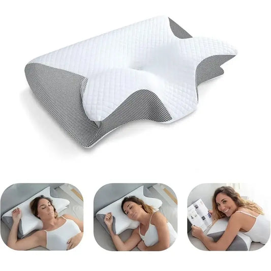 oreiller cervical orthopédique en mousse à mémoire de forme