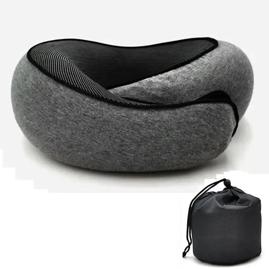 Oreiller de Voyage Cervical en Mousse Mémoire