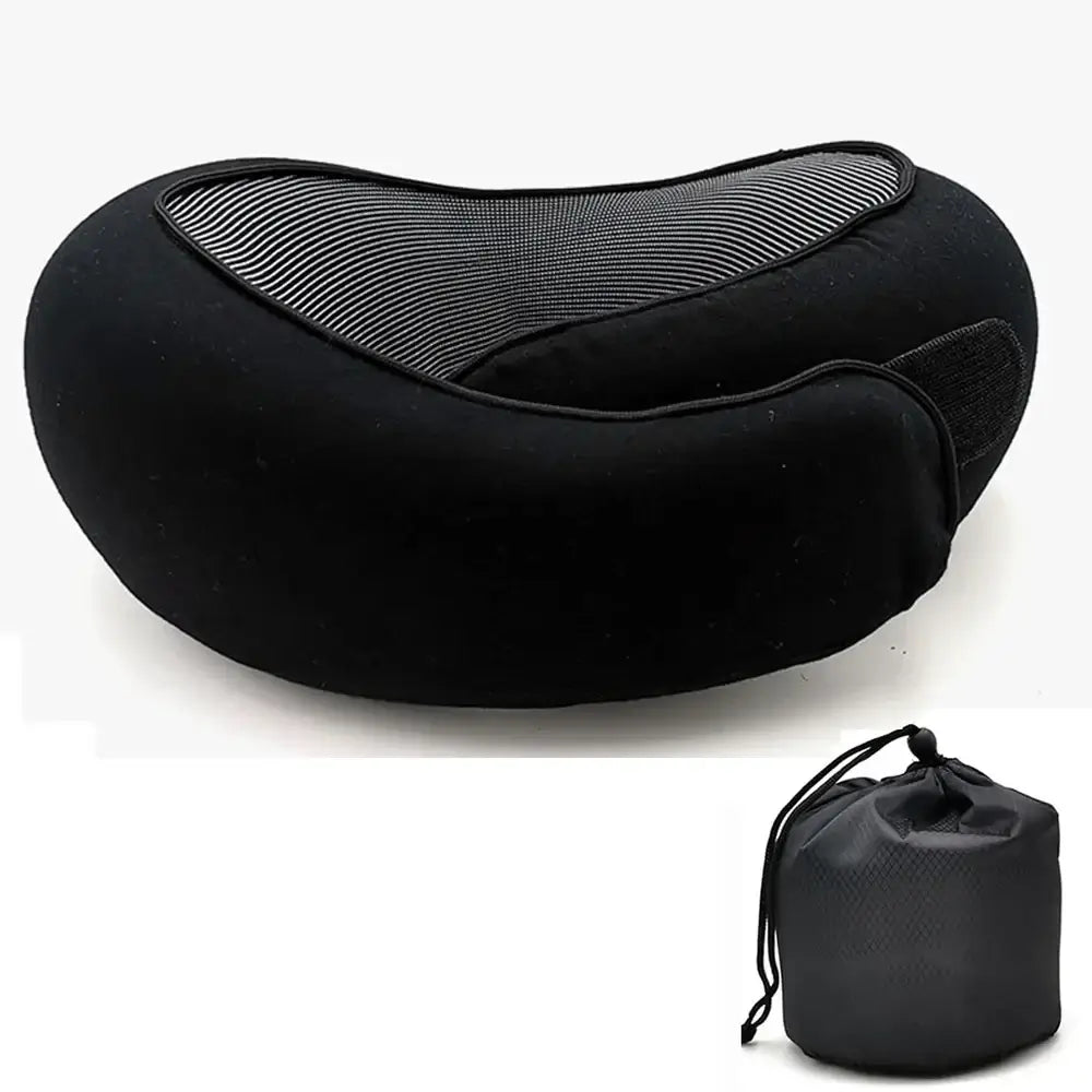Oreiller de Voyage Cervical en Mousse Mémoire