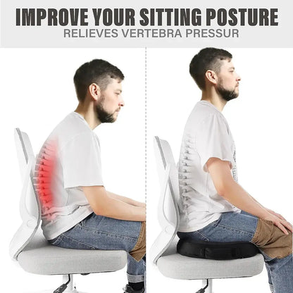 Coussin de Siège Orthopédique en Mousse Mémoire