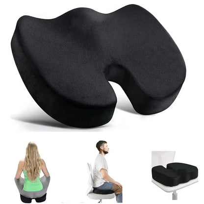 Coussin de Siège Orthopédique en Mousse Mémoire