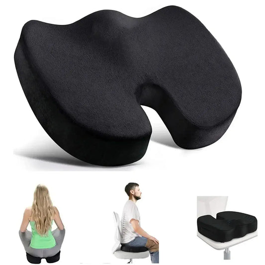Coussin de Siège Orthopédique en Mousse Mémoire