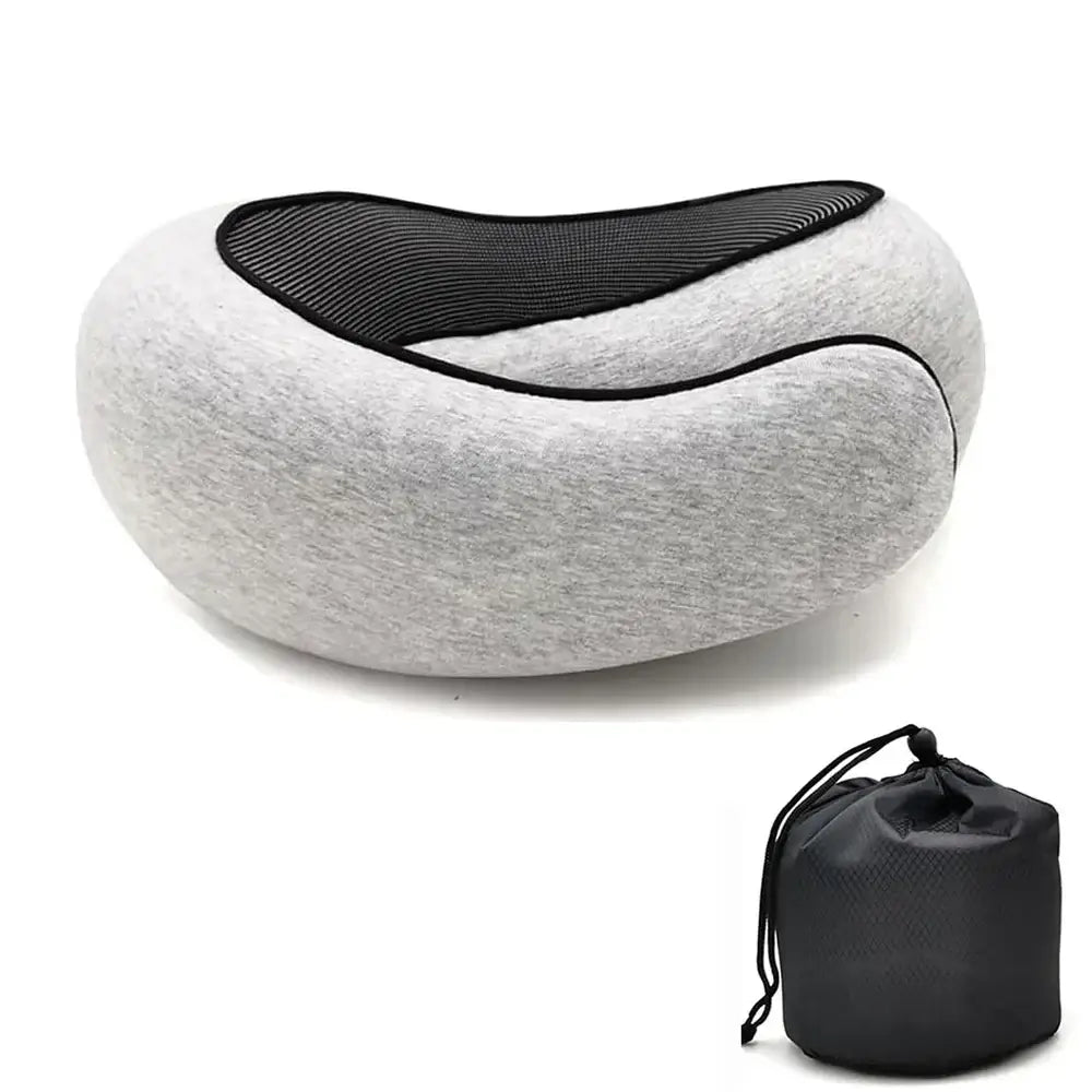 Oreiller de Voyage Cervical en Mousse Mémoire